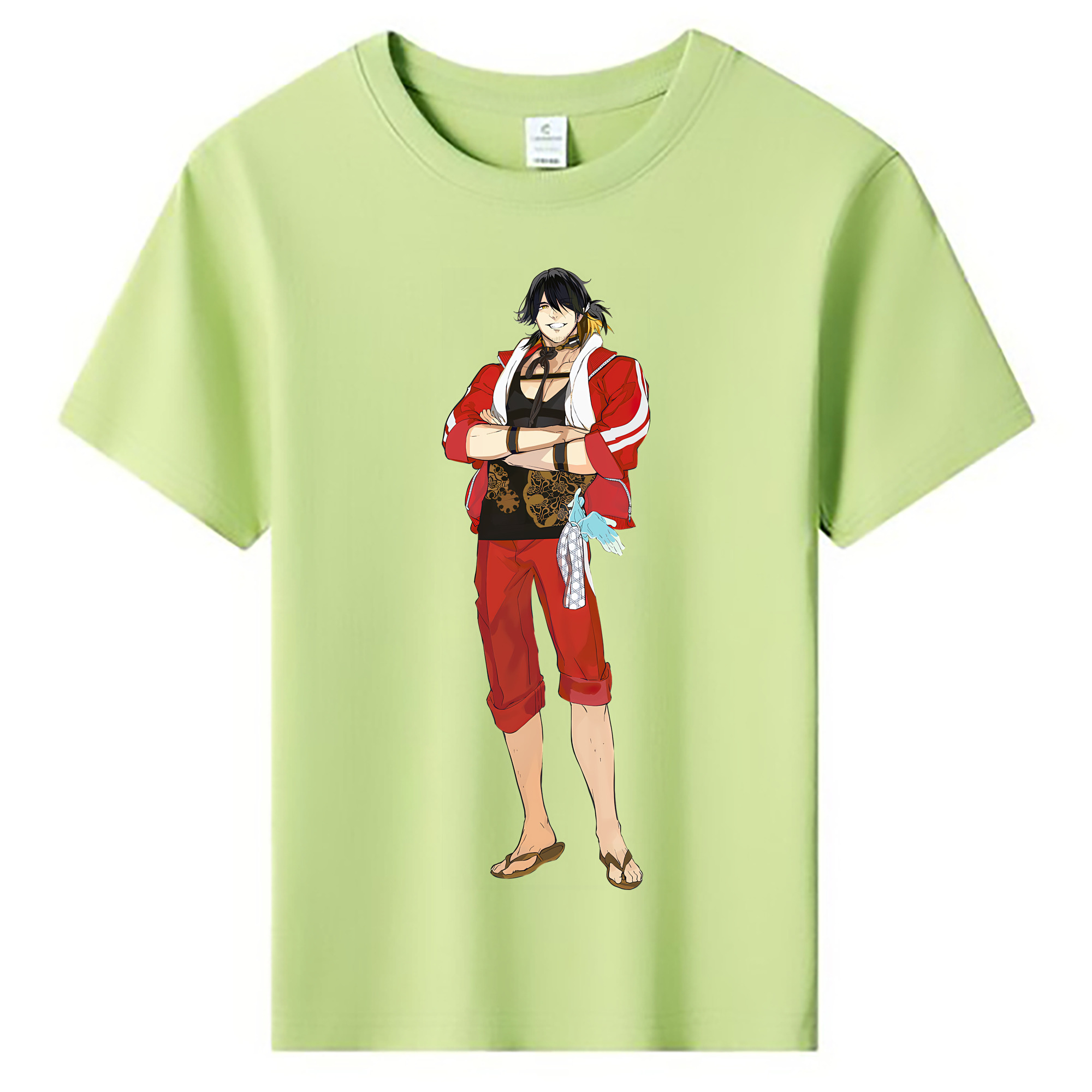 （画像用） 刀剣乱舞 Touken Ranbu 綿100％キッズTシャツ（フロントプリント）